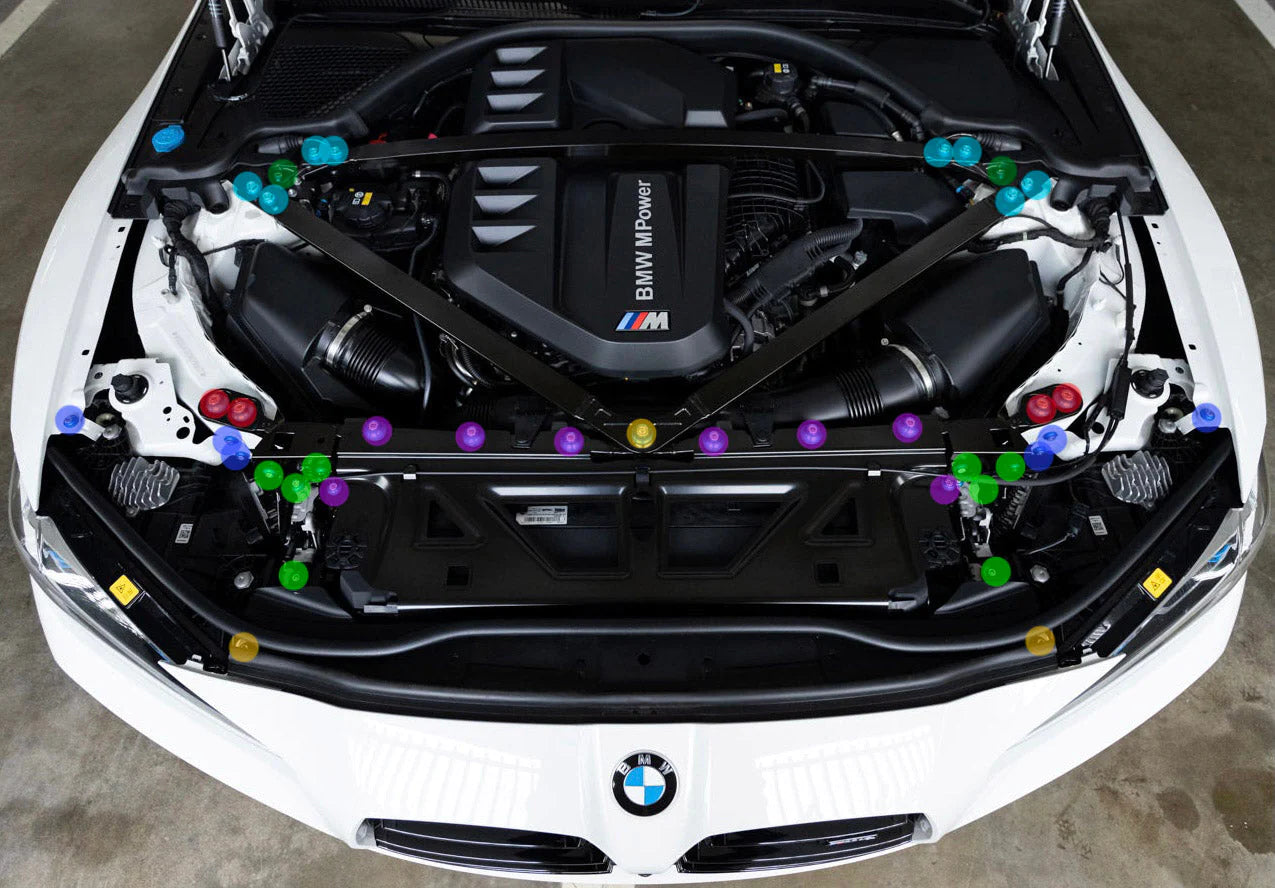 Titanium Dress Up Hardware Kit - BMW M2/M3/M4 (G8X)