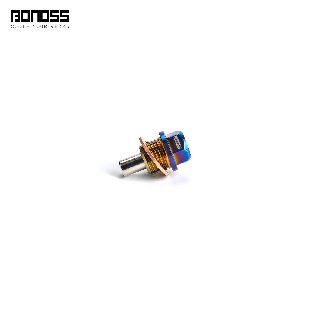 Titanium Magnetic Oil Drain Plug by Bonoss  - Honda Civic Type R FK8 (2017-2021)