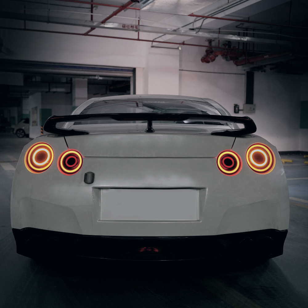 LED Halo Tail Lights - Nissan GT-R R35
